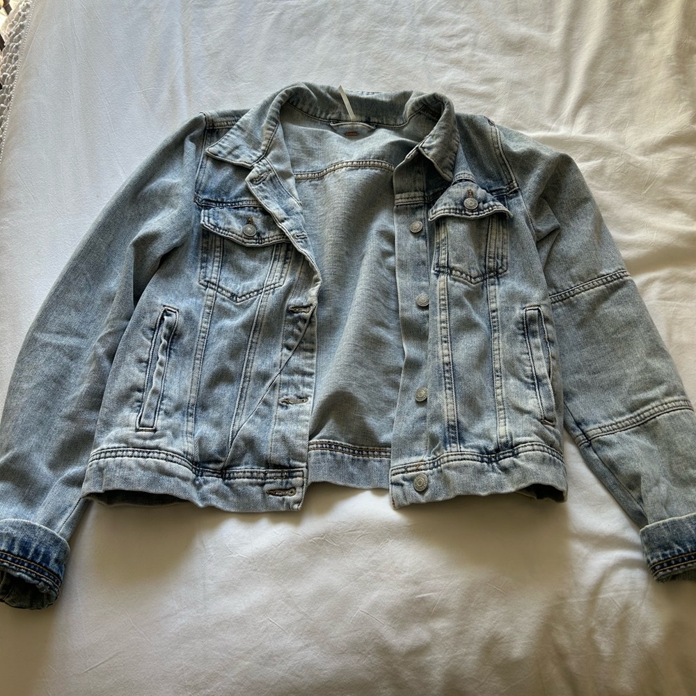 Free People denim jacket